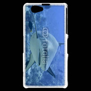 Coque Sony Xperia Z1 Compact Requin blanc