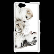 Coque Sony Xperia Z1 Compact Trio de chiots