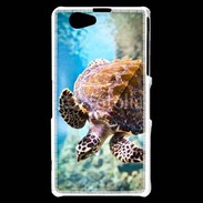 Coque Sony Xperia Z1 Compact Tortue de mer