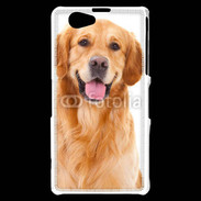 Coque Sony Xperia Z1 Compact Chien Golden