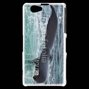 Coque Sony Xperia Z1 Compact Queue de Baleine 2