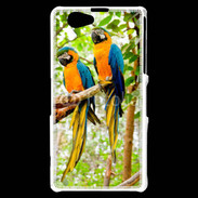Coque Sony Xperia Z1 Compact Duo de perroquets