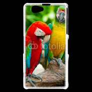 Coque Sony Xperia Z1 Compact Couple de perroquets
