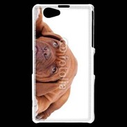 Coque Sony Xperia Z1 Compact Mastiff marron