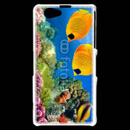 Coque Sony Xperia Z1 Compact Poisson jaune