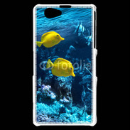 Coque Sony Xperia Z1 Compact Poisson tropical