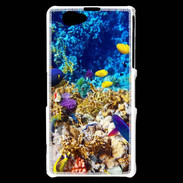 Coque Sony Xperia Z1 Compact Poissons et coraux