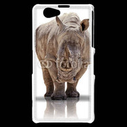 Coque Sony Xperia Z1 Compact Rhinocéros