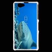 Coque Sony Xperia Z1 Compact Requin citron