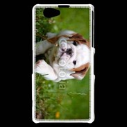 Coque Sony Xperia Z1 Compact Chiot bulldog anglais 3