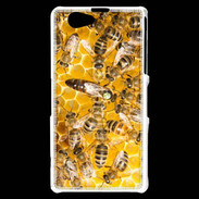 Coque Sony Xperia Z1 Compact Ruche d'abeilles