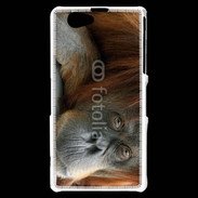Coque Sony Xperia Z1 Compact Portrait de singe