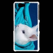 Coque Sony Xperia Z1 Compact Portrait de lapin 5