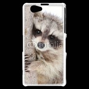 Coque Sony Xperia Z1 Compact Raton laveur dans un arbre