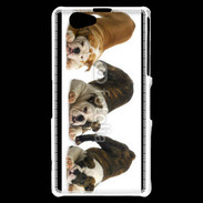 Coque Sony Xperia Z1 Compact Prière de Bulldog