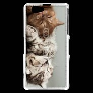 Coque Sony Xperia Z1 Compact Sieste de chatons