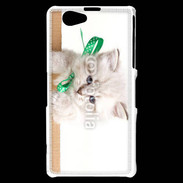 Coque Sony Xperia Z1 Compact Chaton 3