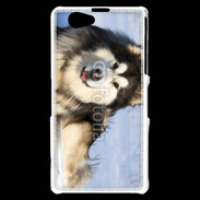 Coque Sony Xperia Z1 Compact Chien d'Alaska