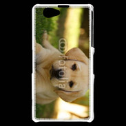 Coque Sony Xperia Z1 Compact Chiot labrador 4