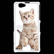 Coque Sony Xperia Z1 Compact Adorable chaton 7