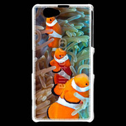 Coque Sony Xperia Z1 Compact Trio de poisson clown