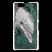 Coque Sony Xperia Z1 Compact Tête de dauphin 1