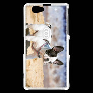 Coque Sony Xperia Z1 Compact Bulldog français nain