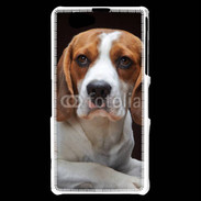 Coque Sony Xperia Z1 Compact Portrait de Beagle 5
