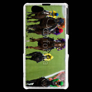Coque Sony Xperia Z1 Compact Course de chevaux 6