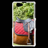 Coque Sony Xperia Z1 Compact Selle de cheval