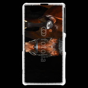 Coque Sony Xperia Z1 Compact Cheval 2