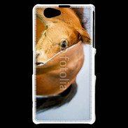 Coque Sony Xperia Z1 Compact Poulain 4