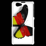 Coque Sony Xperia Z1 Compact Papillon Allemand