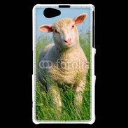 Coque Sony Xperia Z1 Compact Portrait d'un agneau