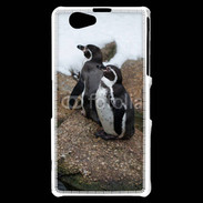 Coque Sony Xperia Z1 Compact 2 pingouins