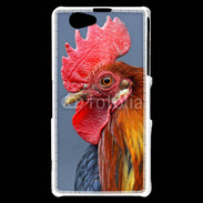 Coque Sony Xperia Z1 Compact Portrait d'un coq français