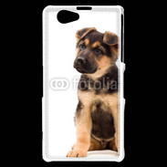 Coque Sony Xperia Z1 Compact Portrait chiot Berger allemand