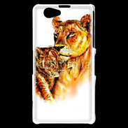 Coque Sony Xperia Z1 Compact Illustration de félins