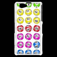 Coque Sony Xperia Z1 Compact Boule de loto