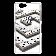Coque Sony Xperia Z1 Compact Jeu de domino