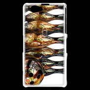 Coque Sony Xperia Z1 Compact Quille de bowling dorée