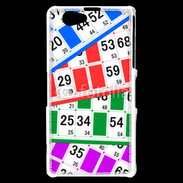 Coque Sony Xperia Z1 Compact Cartes de loto 5