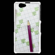 Coque Sony Xperia Z1 Compact Mots fléchés 1