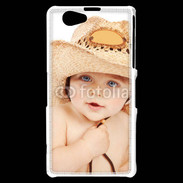 Coque Sony Xperia Z1 Compact Bébé cowboy