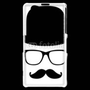 Coque Sony Xperia Z1 Compact Moustache 2