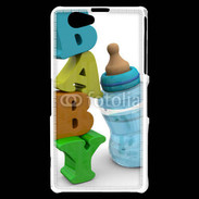 Coque Sony Xperia Z1 Compact Biberon bébé