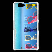 Coque Sony Xperia Z1 Compact Lunettes en vacances