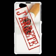 Coque Sony Xperia Z1 Compact J'arrête de fumer