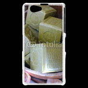 Coque Sony Xperia Z1 Compact Savon de marseille