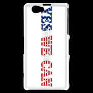 Coque Sony Xperia Z1 Compact Yes we can 3